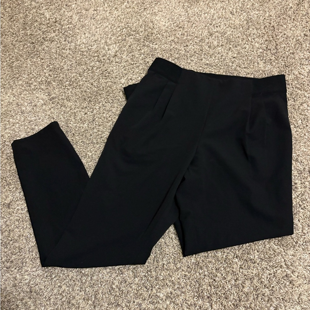 Garnet Hill Black Women's Pants
